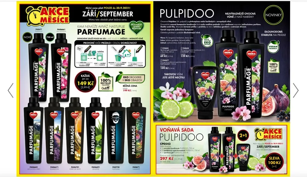 E-shop Dedra s nabídkou eko drogerie a domácích potřeb