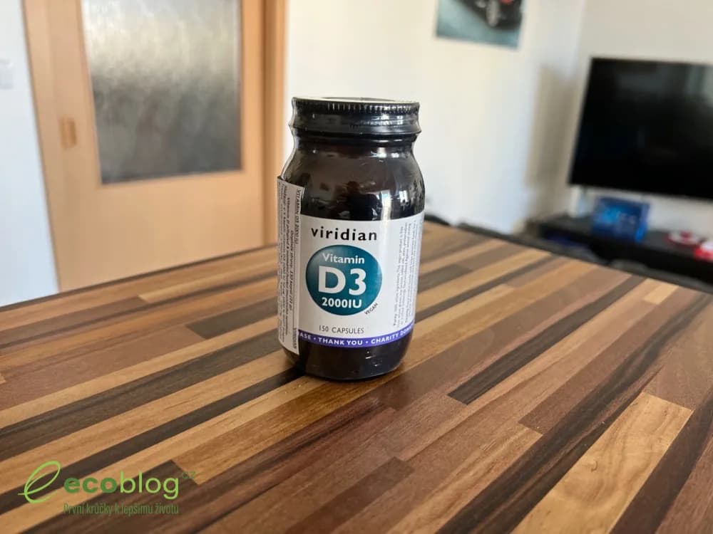 Suplementy.cz recenze: zkušenost s vitaminem D3 Viridian (2026)