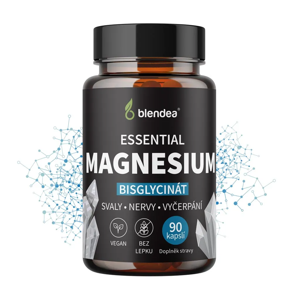 Blendea Essential Magnesium Bisglycinát, 90 kapslí